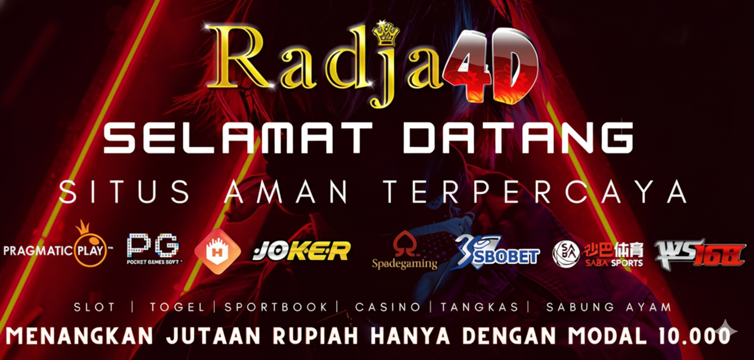 RADJA4D - Platform Bermain Game Seru Online Taruhan dan Bonus Terbesar Hari Ini image 1